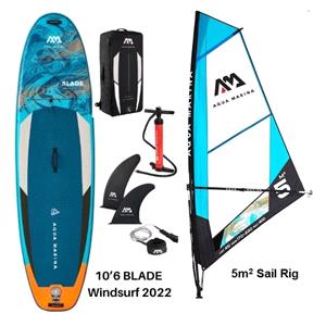 All SUP Boards, Aqua Marina Blade (2022) 10'6" Windsurf SUP   5m² Sail Bundle, Aqua Marina