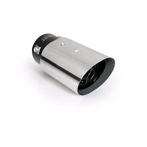Exhaust Styling Tips, Exhaust Muffler Tip "Turbo"   50 62mm   Chrome, Pilot