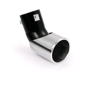 Exhaust Styling Tips, Adjustable Exhaust Muffler Tip   37 49mm   Chrome, Pilot