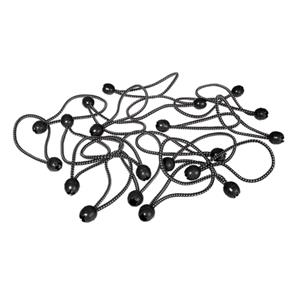 Bungee Ball, elastic cords, 20 pcs set - 20 cm - O 6 mm