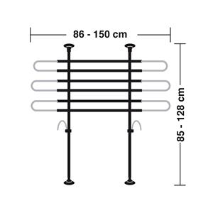 3 section dog cargo guard