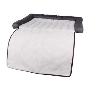 Dog and Pet Travel Accessories, 3 in 1 Plush Dog Bed, Trunk Mat & Bumper Protector, Lampa