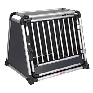 Dog and Pet Travel Accessories, Premium aluminum alloy pet cage for passenger vehicles   80 x 65 x H 66 cm, Lampa