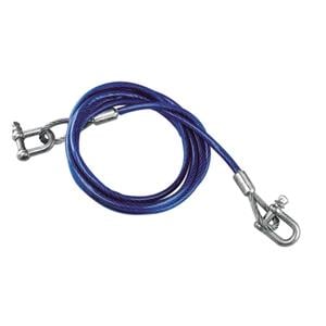 Emergency and Breakdown, Steel Towing Cable   5000kg Tow Capacity, Lampa