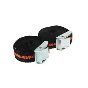 Travel and Touring, Luggage Straps with Cam Buckle   2.5m x 25mm   Pack of 2, MAYPOLE