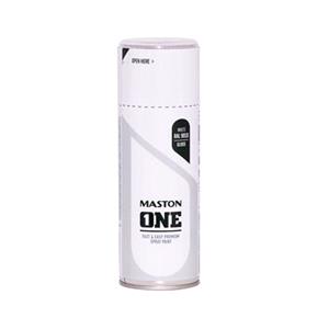 Interior Paint, MASTON ONE GLOSS WHITE 400ML RAL9010, MASTON