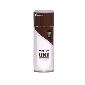 Interior Paint, MASTON ONE  GLOSS NUT BROWN 400ML RAL8011, MASTON