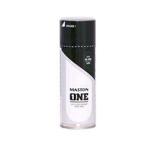 Interior Paint, MASTON ONE  GLOSS BLACK 400ML RAL9005, MASTON