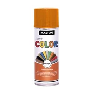 Paints, Maston Color   Orange Gloss   400ml Spray Paint, MASTON