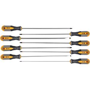 Screwdriver Sets, EXTRA LONG SCREWDRIVER SET 8 PCS, VOREL