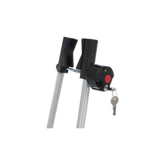 Peruzzo Misano Silver Roof Mounted Bike Rack (Frame Holder) for 1 Bike