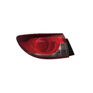 Lights, Left Rear Lamp (Outer, On Quarter Panel, LED Type, For Saloon Models Only) for Mazda 6 Saloon 2013 on, 