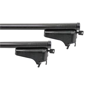 Complete G3 Steel Roof Bar System for cars with integrated solid rails