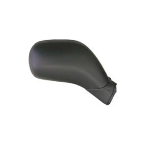 Wing Mirrors, Right Wing Mirror (manual, black cover) for Opel AGILA 2000 2007, 