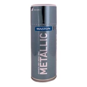 Paints, Maston Metallic   Gun Metal Grey   400ml Spray Paint, MASTON