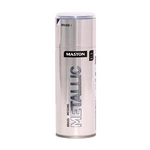 Paints, Maston Metallic   Brass   400ml Spray Paint, MASTON