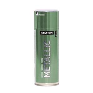 Paints, Maston Metallic   Green   400ml Spray Paint, MASTON