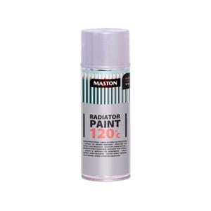 Paints, Maston Radiator Paint 120C   Silver Satin   400ml Spray, MASTON
