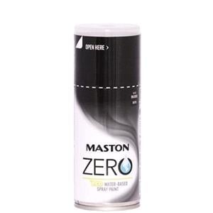 Paints, Maston Zero   Black Satin   150ml Spray Paint, MASTON