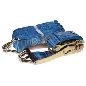 Maypole Ratchet Tie Down Strap & Hooks - 8m x 50mm
