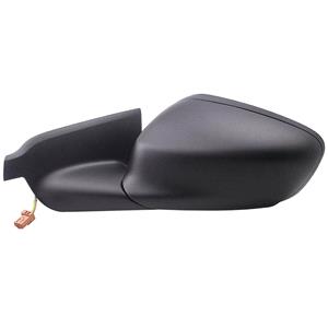 Wing Mirrors, Left Wing Mirror (electric, not heated, black cover) for Citroen C4 CACTUS, 2014 Onwards, 