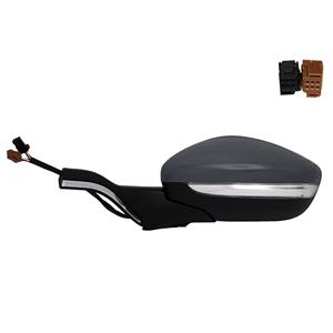 Wing Mirrors, Left Wing Mirror (electric, heated, indicator) for Peugeot 2008 2013 Onwards, 
