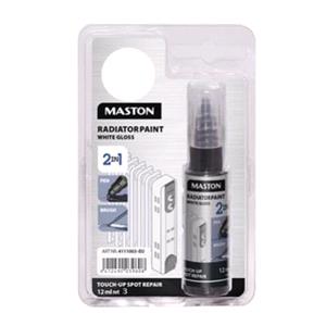 Paints, Maston Touchup Pen   Radiator White Gloss   12ml, MASTON