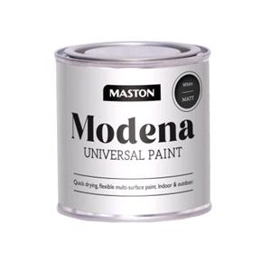 Paints, Maston Modena Universal Paint   White Matt   250ml, MASTON