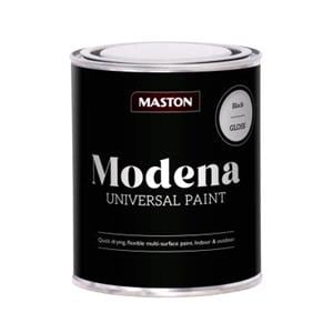 Paints, Maston Modena Universal Paint   Black   1 Litre, MASTON