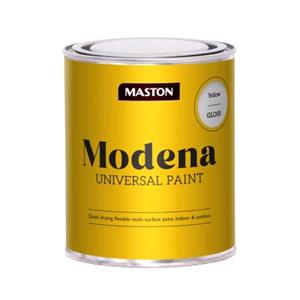 Paints, Maston Modena Universal Paint   Yellow   1 Litre, MASTON