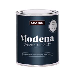 Paints, Maston Modena Universal Paint   Dark Grey   1 Litre, MASTON