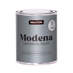 Paints, Maston Modena Universal Paint   Light Grey   1 Litre, MASTON