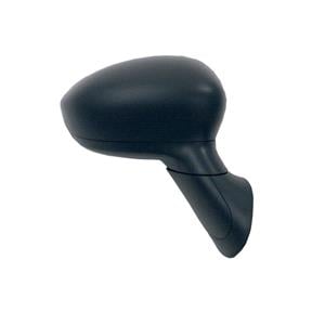 Wing Mirrors, Right Wing Mirror (electric, heated, black cover) for Fiat 500 C, 2009 Onwards, 