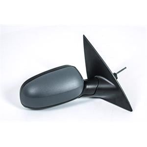 Wing Mirrors, Right Wing Mirror (manual, primed cover) for OPEL CORSA C, 2000 2006, 