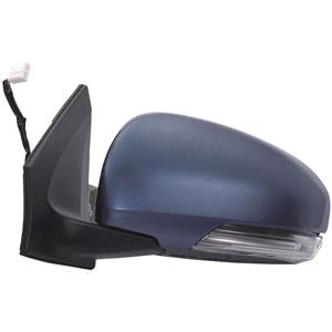 Wing Mirrors, Left Wing Mirror (electric, heated, indicator, primed cover) for Toyota IQ, 2009 2017, 