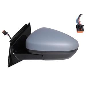 ->Left,Complete,Electrical, Convex, Heated, Primed, 5 PINS, 6 Pins, OPEL GRANDLAND X (A18) (06/17 - )