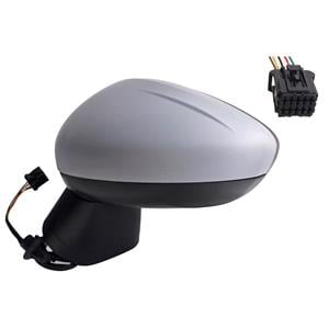 Wing Mirrors, Left Wing Mirror (electric, heated, primed cover) for Opel CROSSLAND X, Van 2017 Onwards, 