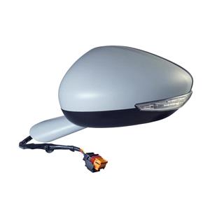 Wing Mirrors, Left Wing Mirror (electric, heated, indicator, primed cover) for PEUGEOT 508, 2010 2018, 