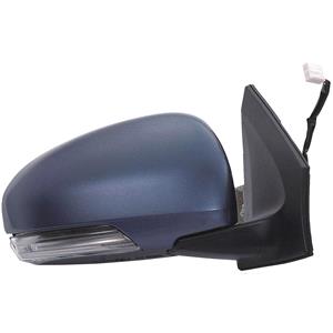 Wing Mirrors, Right Wing Mirror (electric, heated, indicator, primed cover) for Toyota IQ, 2009 2017, 