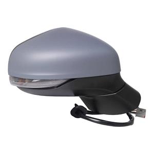 Wing Mirrors, Right Wing Mirror (electric, heated, indicator lamp, primed cover) for Ford FIESTA, 2017 Onwards, 