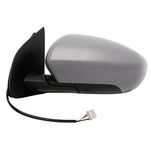 Wing Mirrors, Left Wing Mirror (electric, heated, primed cover) for Nissan QASHQAI, 2007 2014, 