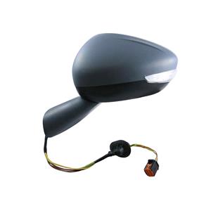 Wing Mirrors, Left Wing Mirror (electric, heated, indicator, puddle lamp, power folding, primed cover) for Citroen C4 SPACETOURER 2018 Onwards, 