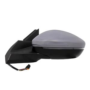 Wing Mirrors, > >Left,Complete,Electrical, Convex, Heated, Primed, Electrically Foldable, With Blinker, With Puddle Lamp, LED, 10 PINS, 10 Pins, PEUGEOT 2008 I Van (CU_), 2019 , 