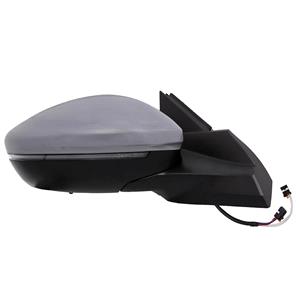 Wing Mirrors, > >Right,Complete,Electrical, Convex, Heated, Primed, Electrically Foldable, With Blinker, With Puddle Lamp, LED, 12 PINS, 12 Pins, PEUGEOT 2008 I Van (CU_), 2019 , 