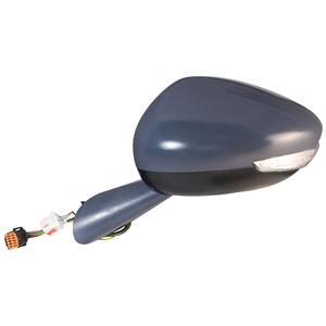 Wing Mirrors, > >Left,Complete,Electrical, Convex, Heated, Primed, Electrically Foldable, With Blinker, With Puddle Lamp, With Memory, LED, 8 PINS, 6 PINS, CITROËN C4 Grand Picasso II, 2013 , 