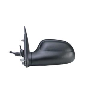 Wing Mirrors, Left Wing Mirror (manual, black cover) for Citroen SAXO, 1996 2004, 