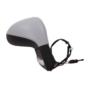Wing Mirrors, Right Wing Mirror (manual, indicator, temp. sensor) for Peugeot 207 SW  2007 2012, 
