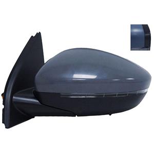 Wing Mirrors, Left Wing Mirror (electric, indicator, heated, primed cover) for PEUGEOT 308 SW II, 2013 2018, 