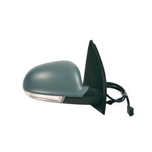 Wing Mirrors, Right Wing Mirror (Electric, heated, indicator, POWER FOLDING, fits hatchback only) for Volkswagen GOLF V, 2003 2009, 