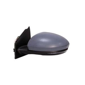 Wing Mirrors, Left Wing Mirror (electric, heated, indicator, puddle lamp, power folding, primed cover) for Renault MEGANE IV 2015 Onwards, 